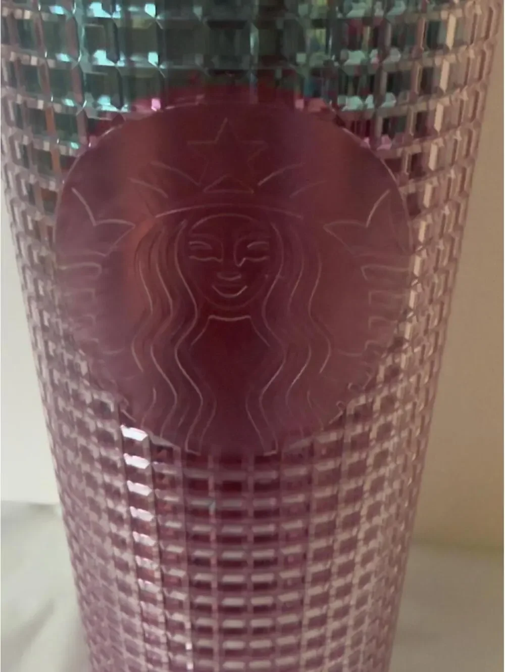 Starbucks 24oz Studded Tumbler with Straw - Purple and Teal